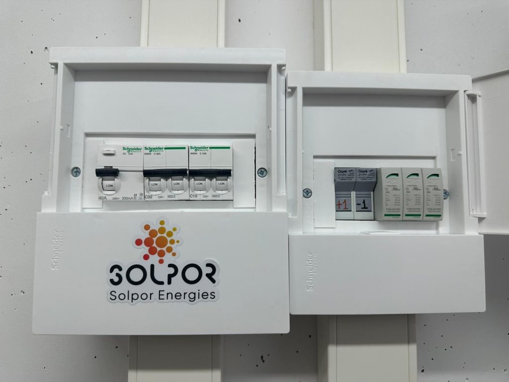 Instalación residencial de 8kWp JA Solar de Solpor Energies