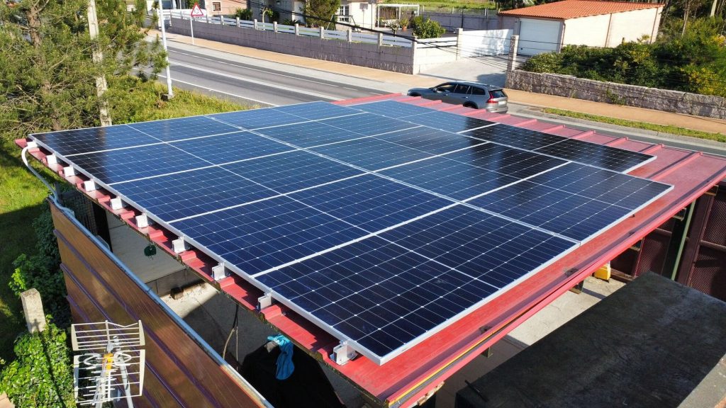 Solpor Energies - Instalación de 7kw en Vilanova de Arousa