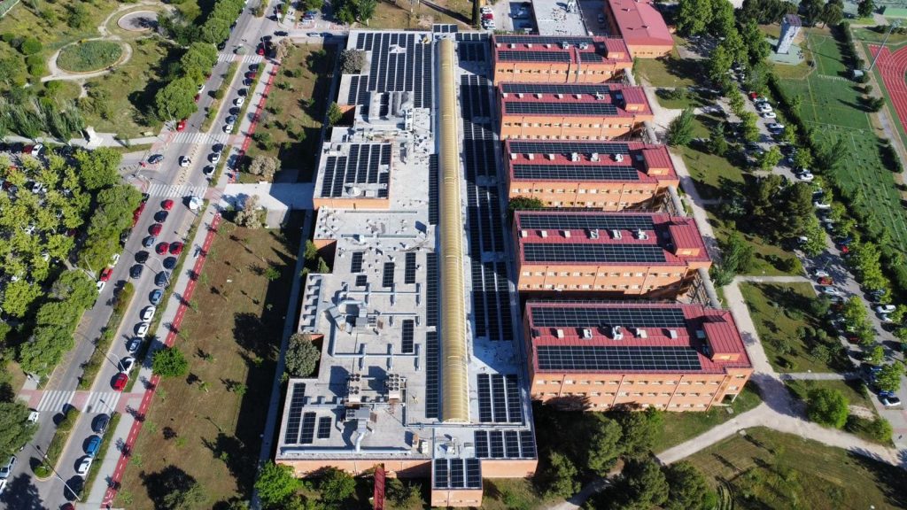 Instalación de 900kWp en Madrid
