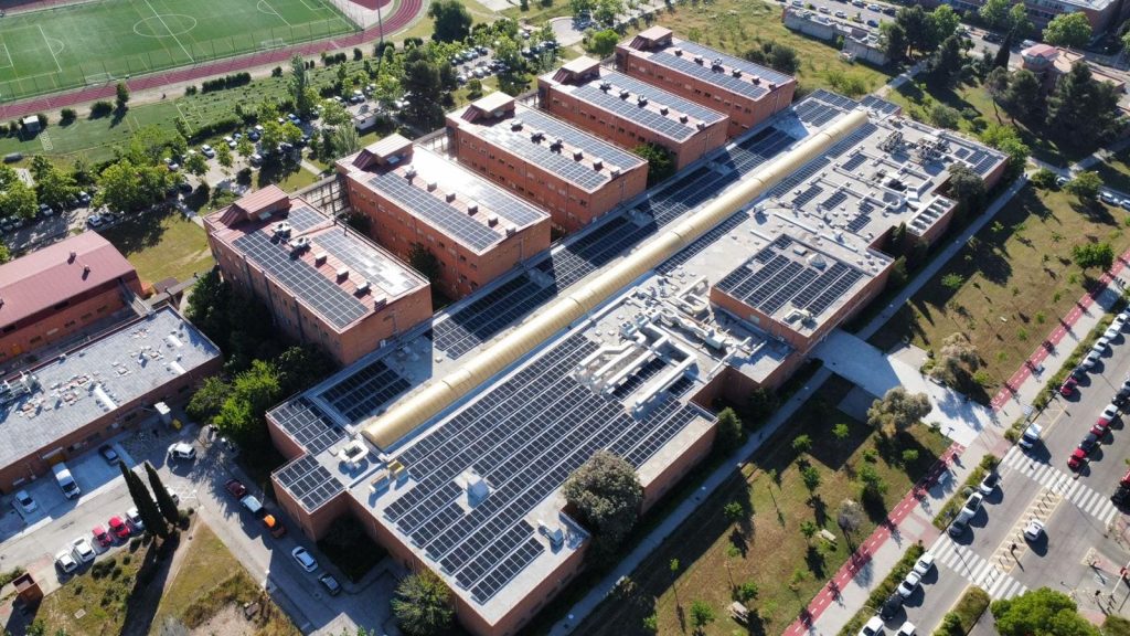 Instalación de 900kWp en Madrid 